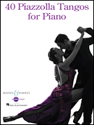 40 Piazzolla Tangos piano sheet music cover